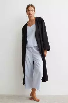 Халат из джерси H&amp;M, черный