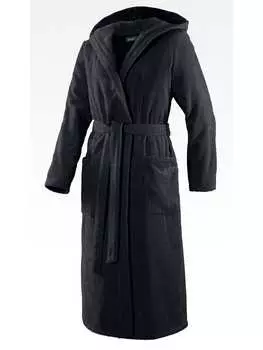 Халат JOOP!, цвет joop! bademantel damen-kapuze 44/46, schwarz