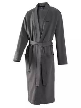 Халат JOOP!, цвет joop! bademantel uni piqu herren-kimono 58/60, anthrazit