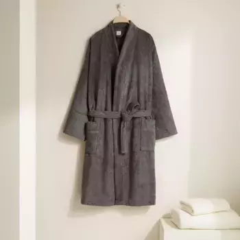 Халат-кимоно Египетский хлопок 420 гр/м2 El Corte Ingls, антрацит