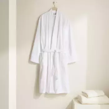 Халат-кимоно Египетский хлопок 420 гр/м2 El Corte Ingls, белый