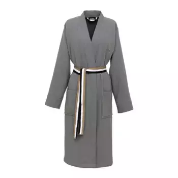 Халат-кимоно из хлопка 280 гр/м2 Blinea Hugo Boss, серый
