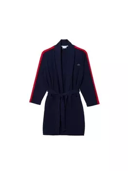 Халат Lacoste Morgenmantel, темно-синий
