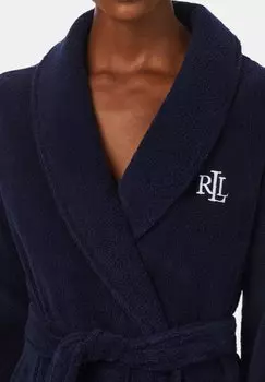 Халат Lauren Ralph Lauren, темно-синий