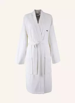 Халат ldefile халат Lacoste, белый