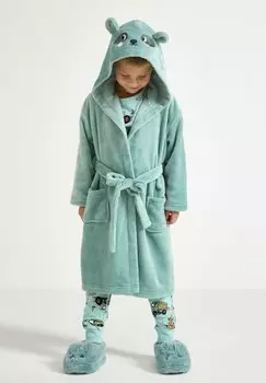 Халат Lindex, светло-зеленый