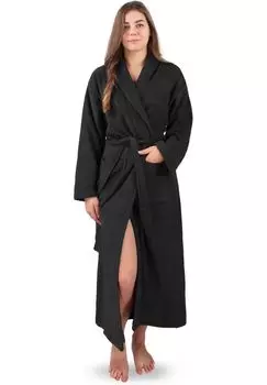 Халат Lola из 100% хлопка normani, черный