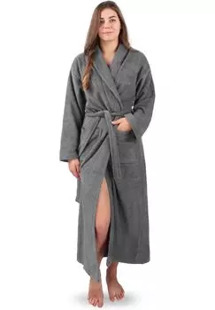 Халат Lola из 100% хлопка normani, серый