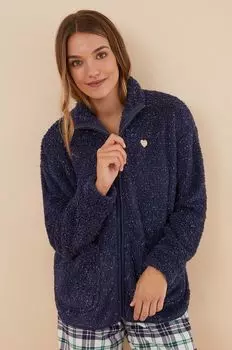 Халат Mix & Match women'secret, темно-синий