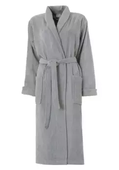 Халат "Морской конек" " Seahorse Pure Bathrobe" (1 шт.), воротник-шалька, серый