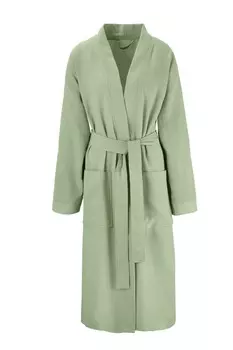 Халат MY HOME Long Bathrobe, цвет grass green