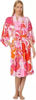 Халат Nami Robe Natori, цвет Pink White