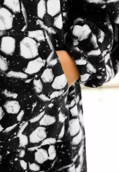 Халат Next, цвет monochrome football