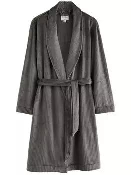 Халат Next Short Bathrobe, темно-серый
