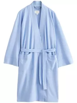 Халат Next, светло-синий