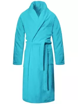 Халат normani Long Bathrobe, бирюзовый