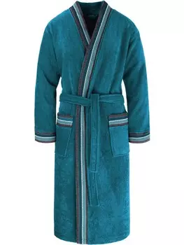 Халат normani Long Bathrobe, цвет turquoise/cyan blue