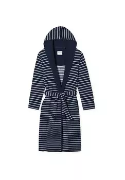 Халат Перо Терри SCHIESSER, темно-синий