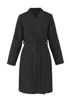 Халат пике из вафельной ткани «Manisa» Normani, черный