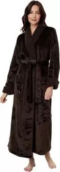 Халат Plush Sherpa Robe 52" Natori, цвет Espresso