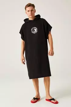 Халат-Полотенце для взрослых Regatta, черный