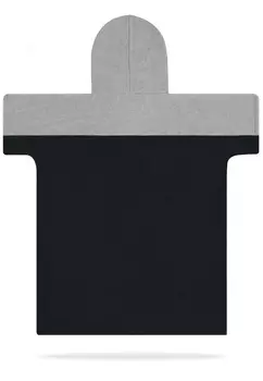 Халат PONCHO Normani, черный