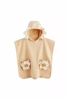 Халат PONCHO, REGULAR FIT Next, бежевый