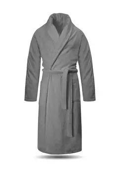 Халат премиум-класса унисекс Sivas Normani, цвет Aubergine