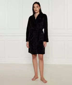 Халат Regular fit Lauren Ralph Lauren, черный