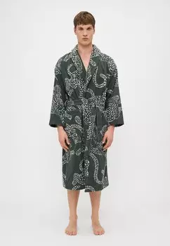 Халат ROBE Desmond & Dempsey, зеленый