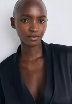 Халат ROBE LONG Hunkemller, черный