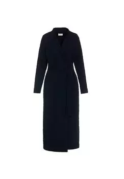 Халат розовый однотонный ESSENZA, цвет Dark Navy