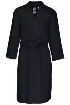 Халат с капюшоном Kariban, черный