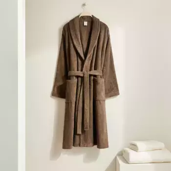 Халат с клапаном унисекс хлопок 450 гр/м2 Kashmir El Corte Ingls, крот