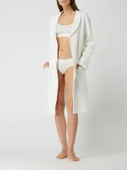 Халат с поясом Skiny, кремовый