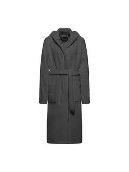 Халат Sansibar Bademantel mit Kapuze, антрацит