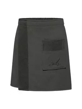 Халат Sansibar Herren Sauna-Kilt, цвет Anthrazit mit bestickter Tasche, 50x145 cm