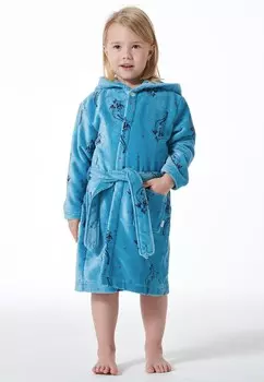 Халат Schiesser, синий