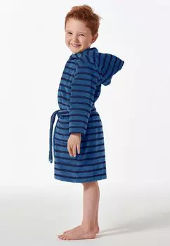 Халат Schiesser, синий