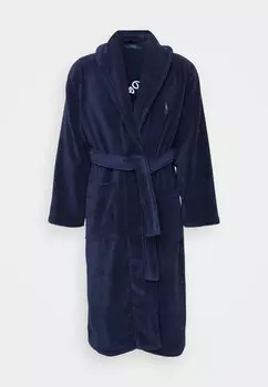 Халат SHAWL SLEEP ROBE Polo Ralph Lauren, темно-синий