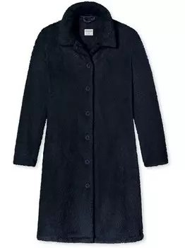 Халат тедди флисовый Schiesser, синий