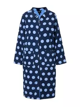 Халат Ulla Popken Bademantel, цвет nachtblau