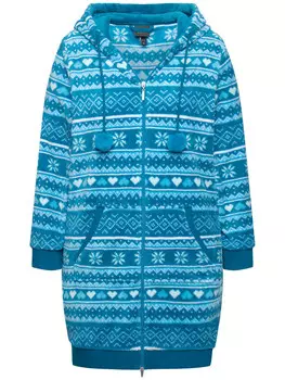 Халат Ulla Popken, цвет saphir