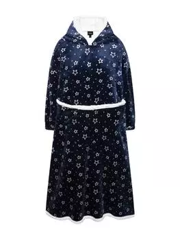 Халат Ulla Popken, темно-синий