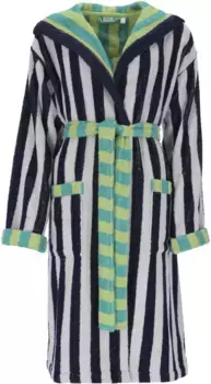 Халат унисекс Esprit "Summer Stripe" (1 шт.), двусторонний, цвет Deep Water