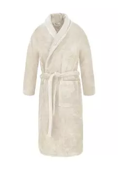 Халат унисекс, хлопок, флис 450 г/м Normani, бежевый