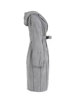 Халат UNISEX MIT KAPUZE just2little, серый