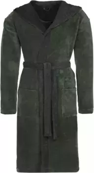 Халат унисекс Vossen "Мак", цвет Mud Green/Anthrazit