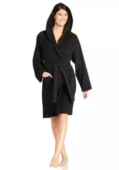 Халат унисекс Vossen "Техас" (1 шт.), женский и мужской, черный