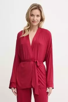 Халат United Colors Of Benetton, бордовый